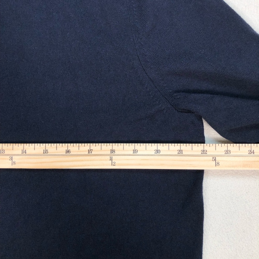 Banana Republic Pullover Men's L Cashmere‎ Cotton Button Sweater 1/4 - Picture 11 of 12